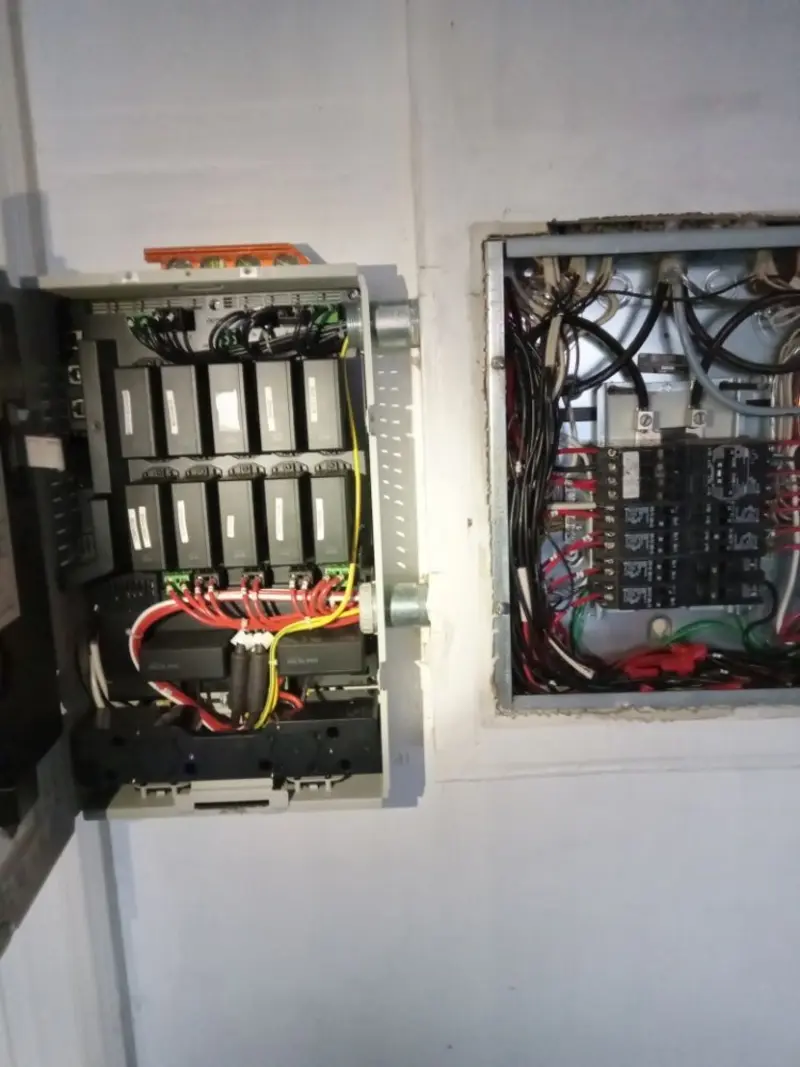 Electrical panel upgrade completed for Commercial Electrician Services in Annapolis